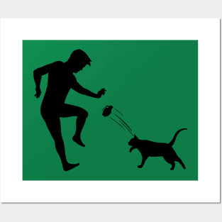 Kitty Cat Frienship Mens Posters and Art